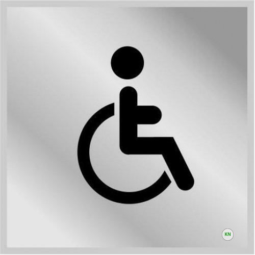 Табличка "Туалет для инвалидов", арт. 3005