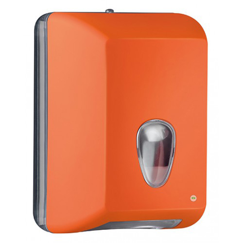 Диспенсер для туалетной бумаги V-сложения оранжевый, арт. 622AR