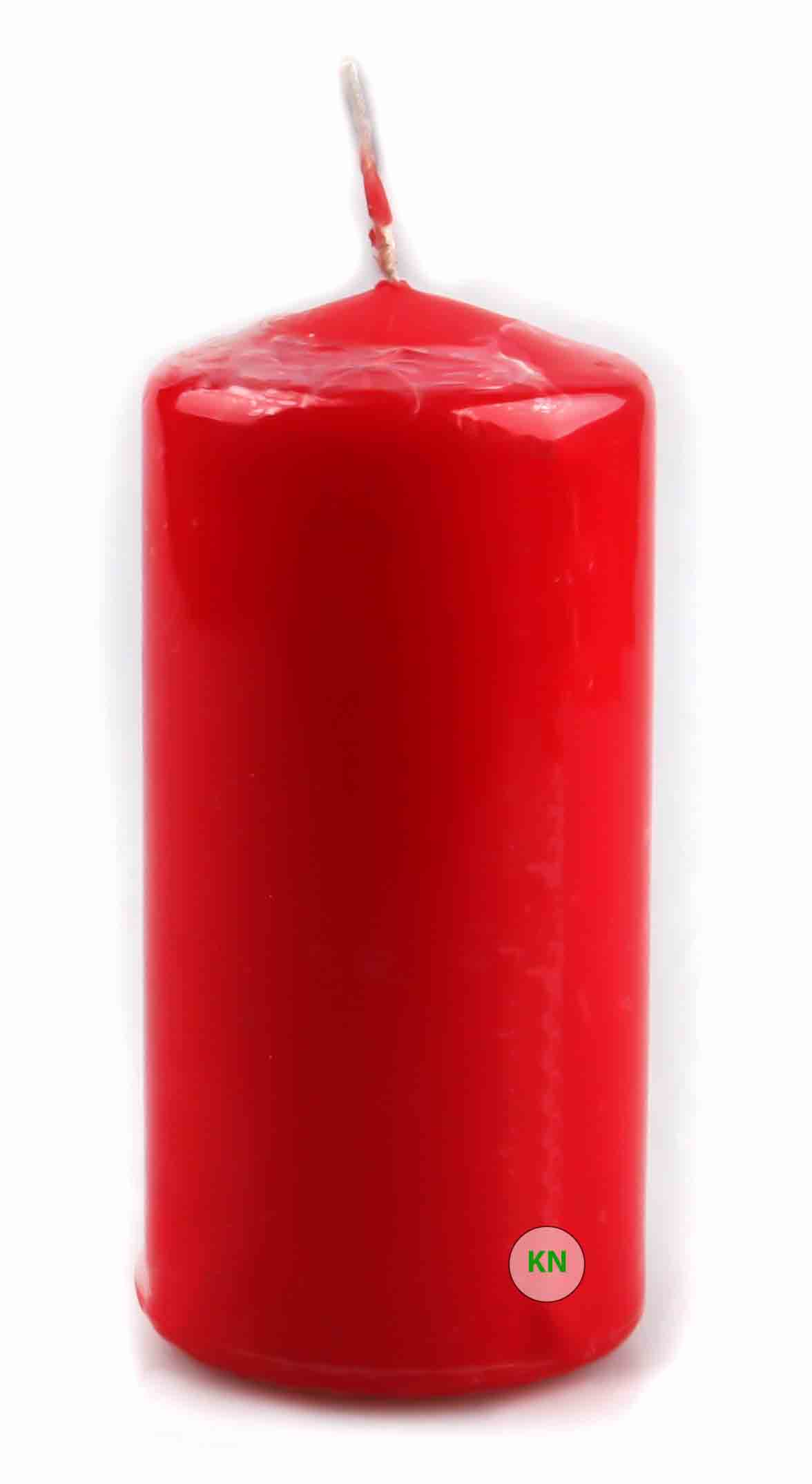 Свічка парафінова червона, 50 х 100 мм