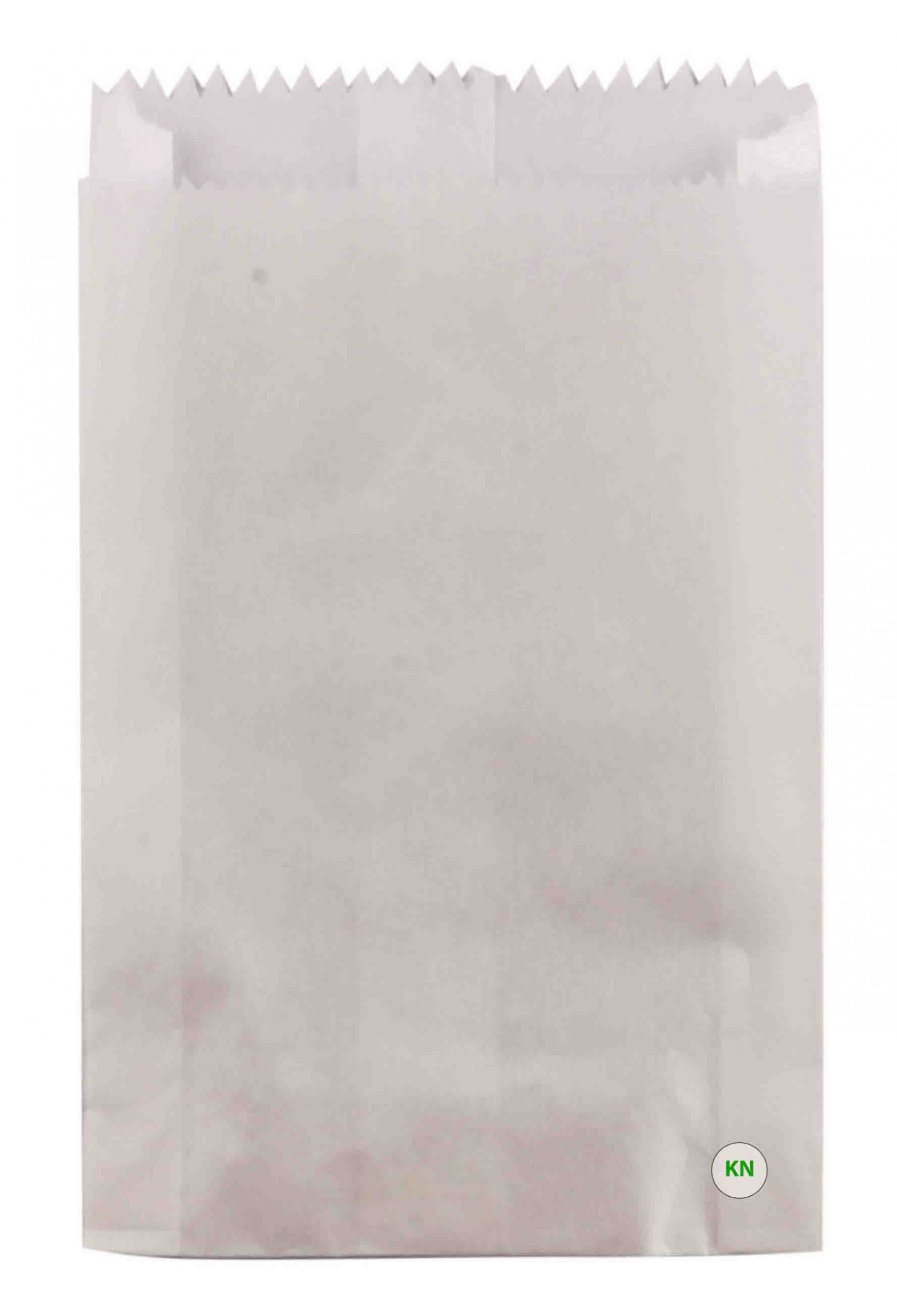 Пакет паперовий білий для картоплі фрі, 170 х 100 х 30 мм