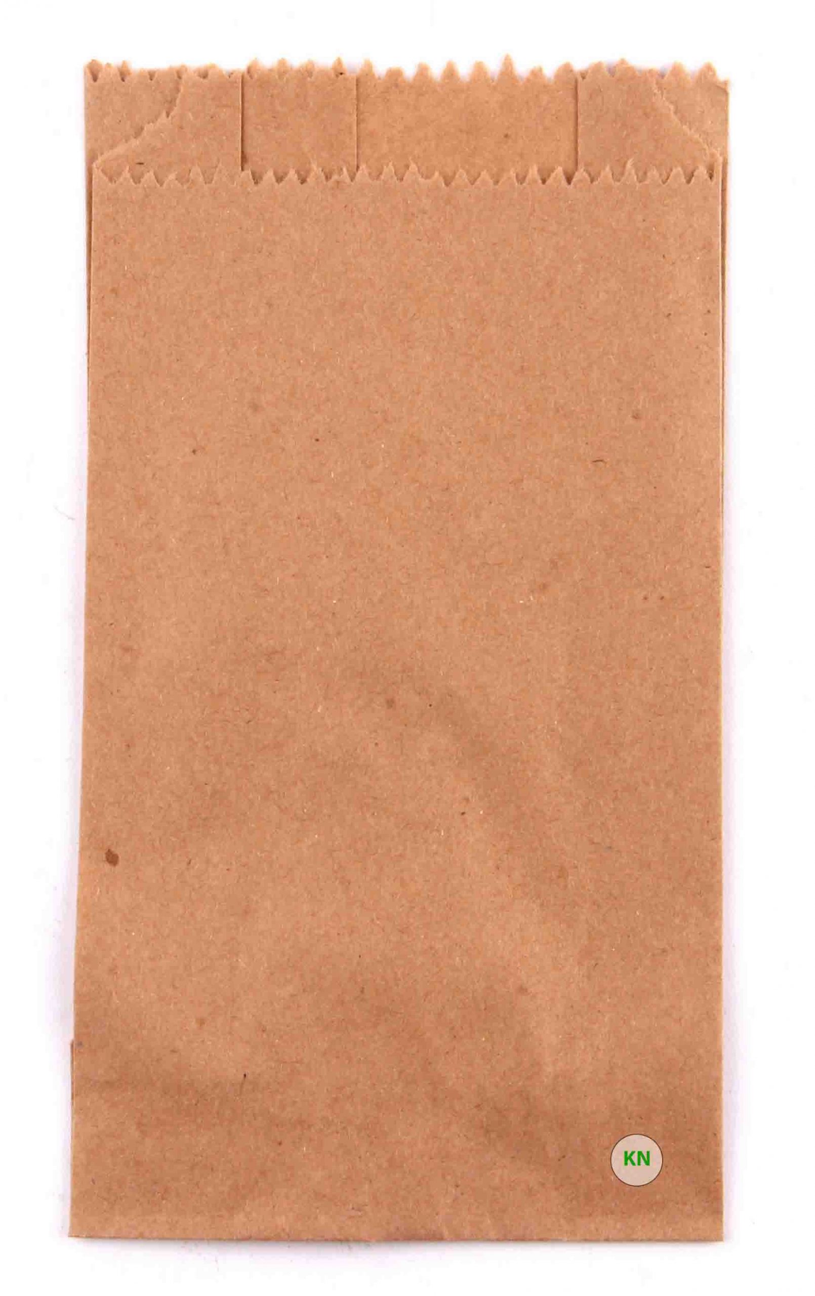 Пакет бумажный коричневый для картошки фри, 170 х 100 х 30 мм
