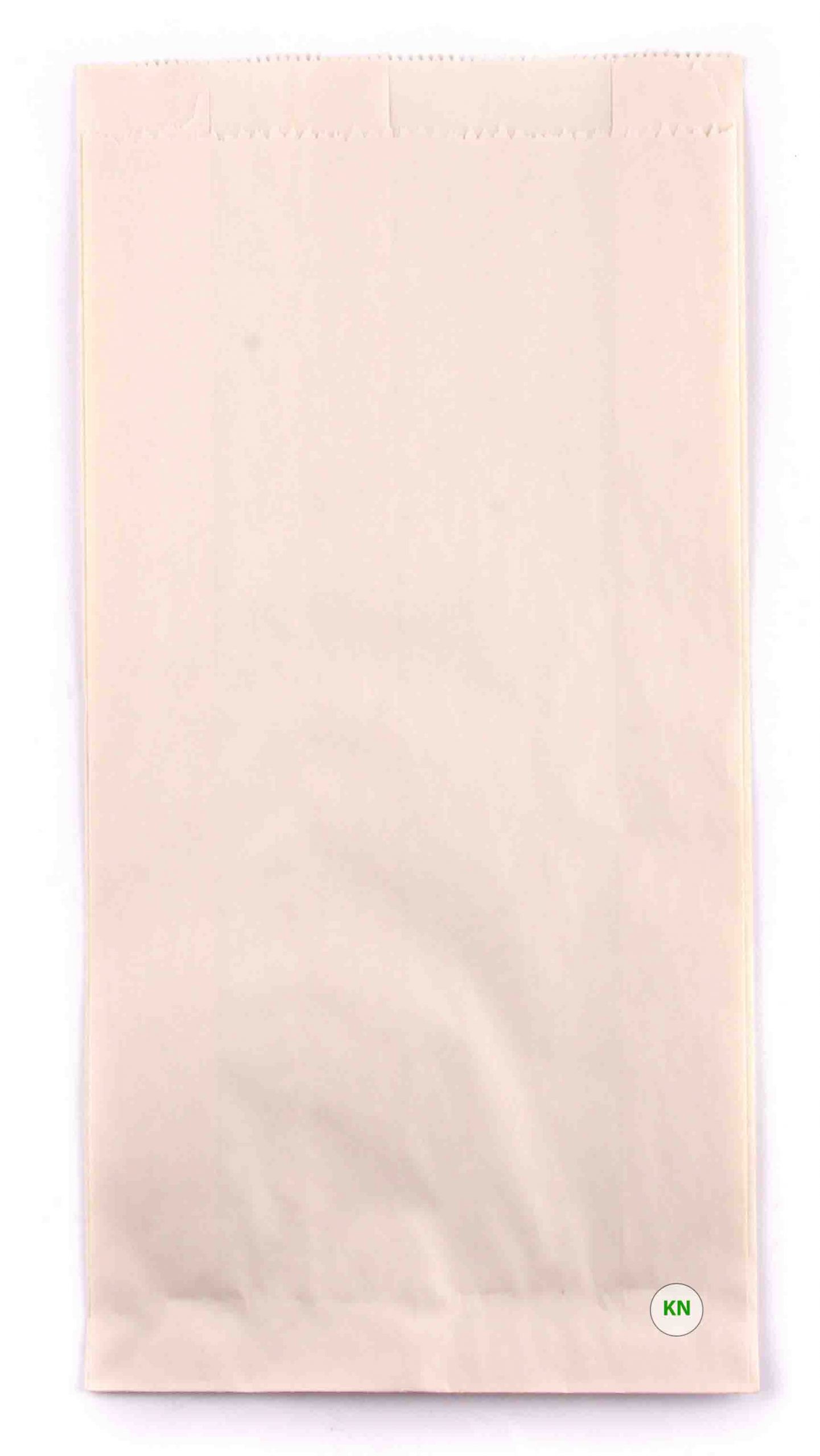 Пакет паперовий білий для пляшки, 340 х 140 х 60 мм