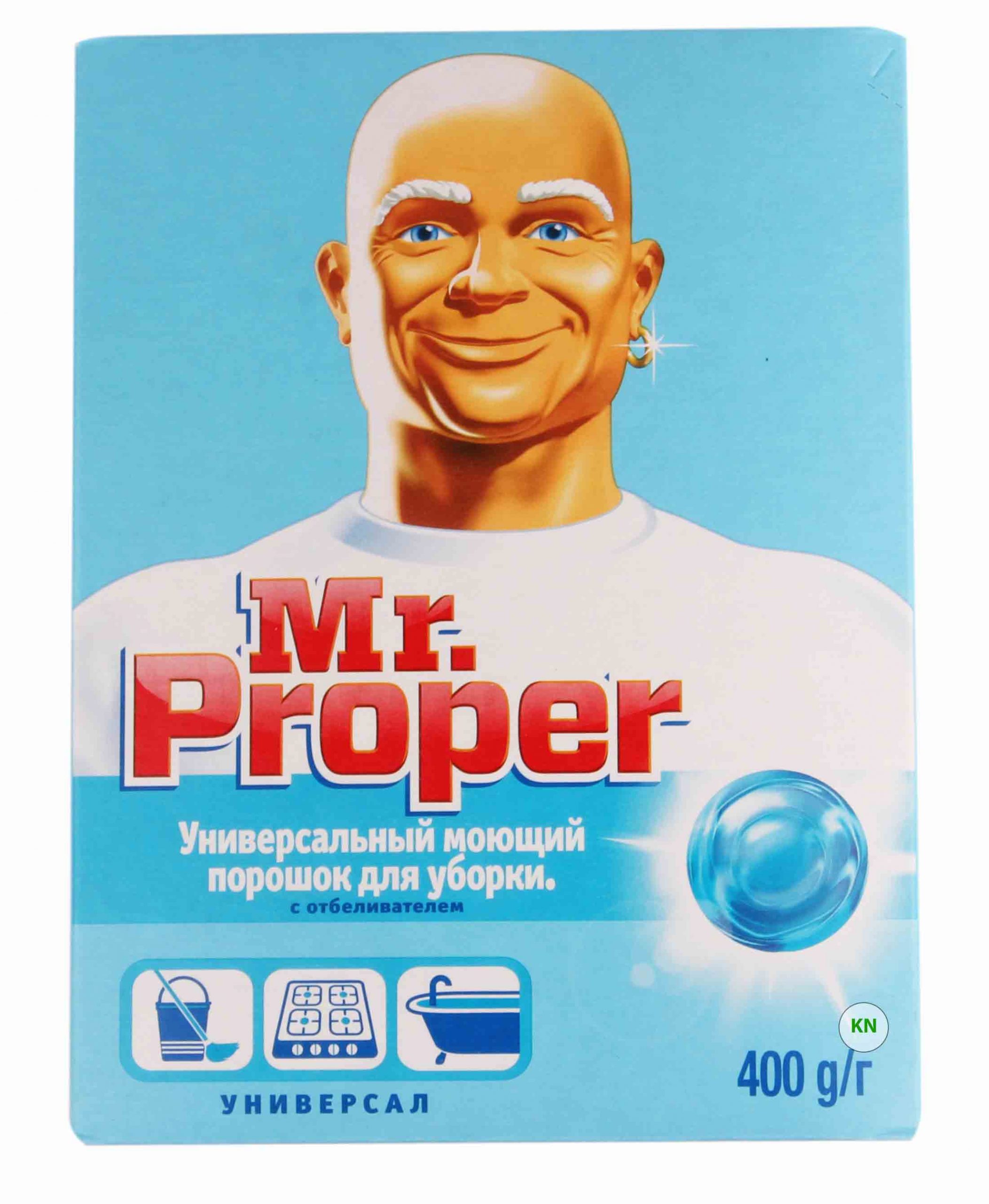 Порошок для уборки дома "Mr. Proper", 400 гр