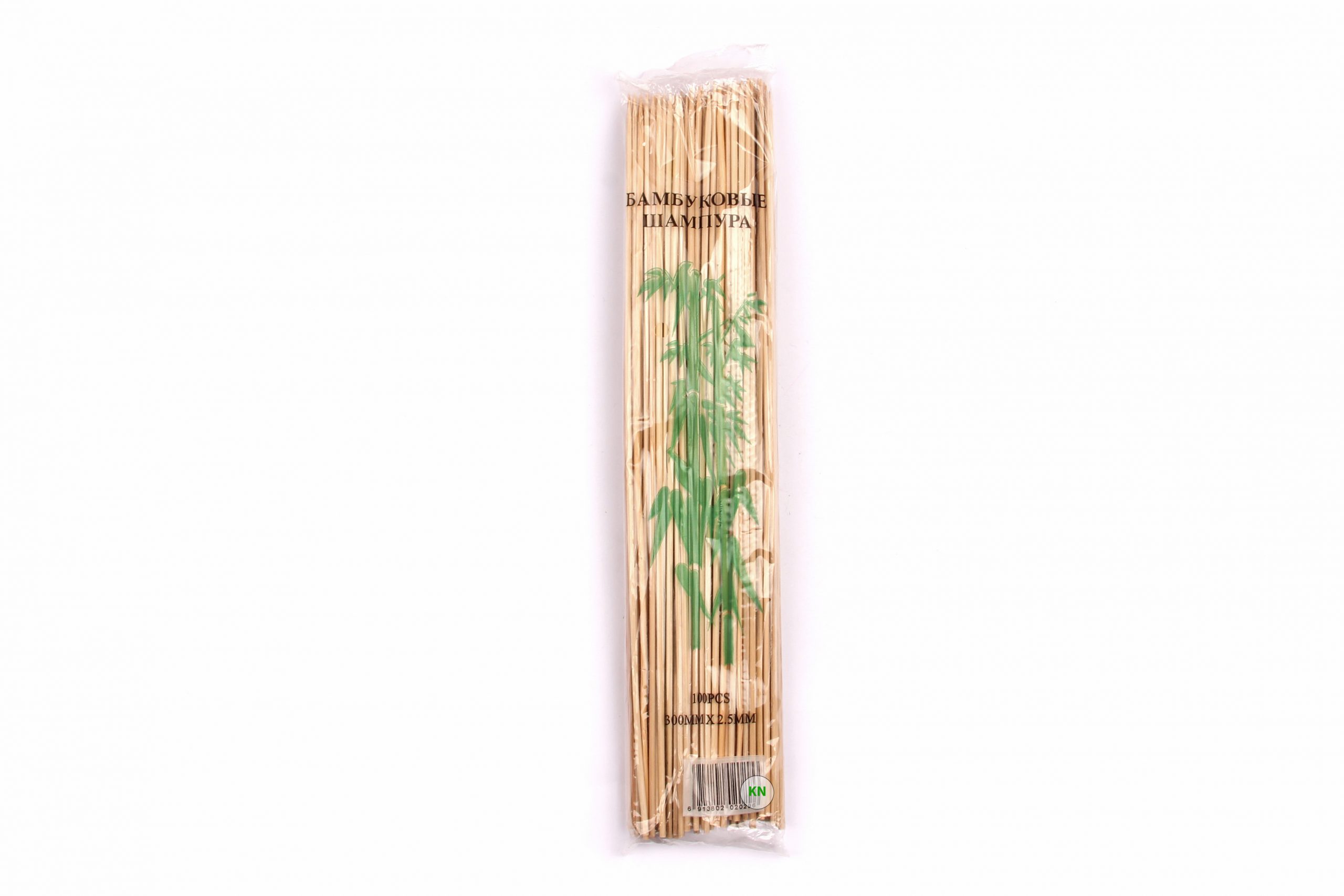 Шампури бамбукові (2,5 мм, 30 см)