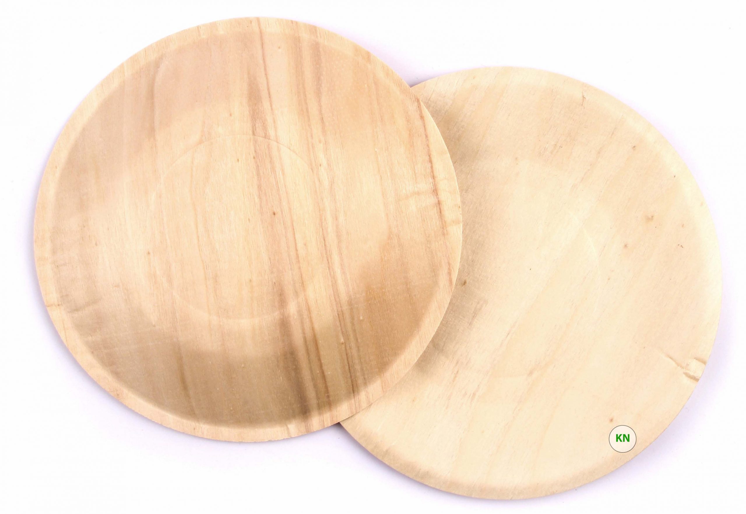 Тарілка кругла з бамбука, Ø 130 мм