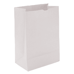 Пакет паперовий без ручок "на виніс" білий, 310 х 330 х 230 мм