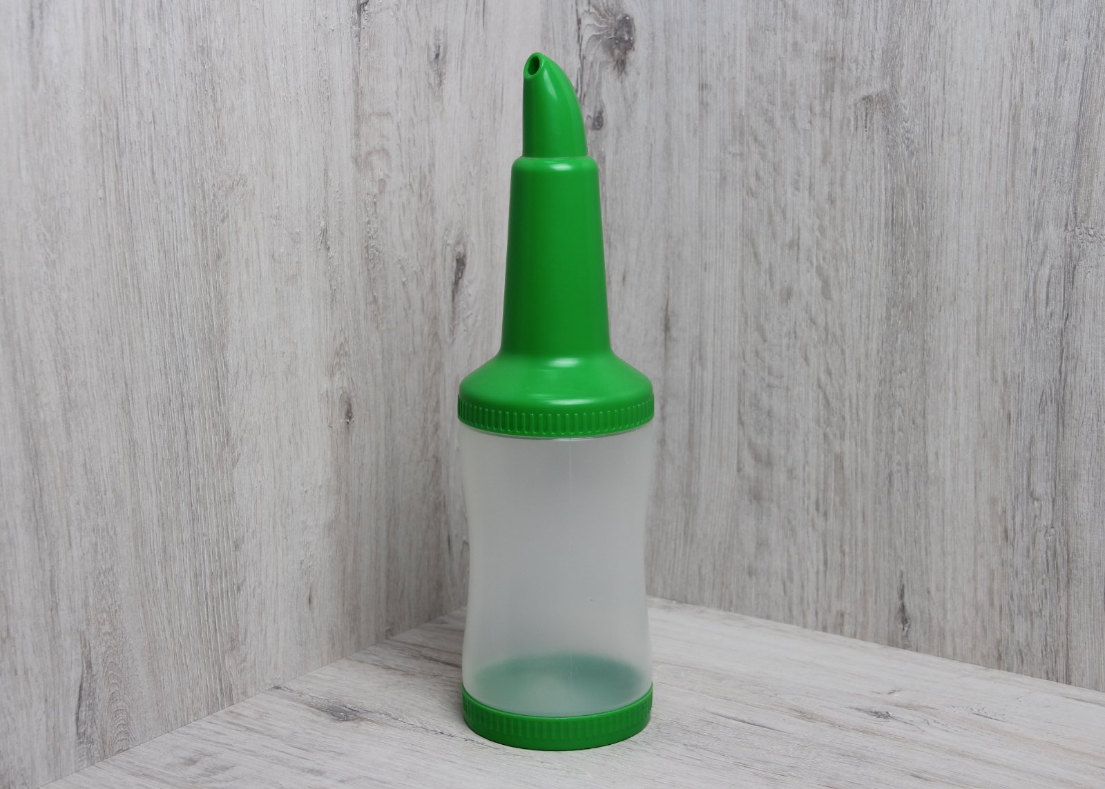Пляшка з гейзером для дресингу та флейринга зелена (1,0 л)