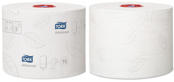 Папір туалетний в міді-рулонах ТМ Tork, 100 м, арт. 127530