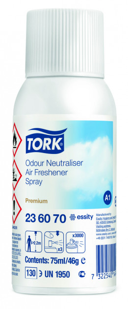 Аерозольний освіжувач повітря, нейтралізатор запахів ТМ Tork, арт. 236070