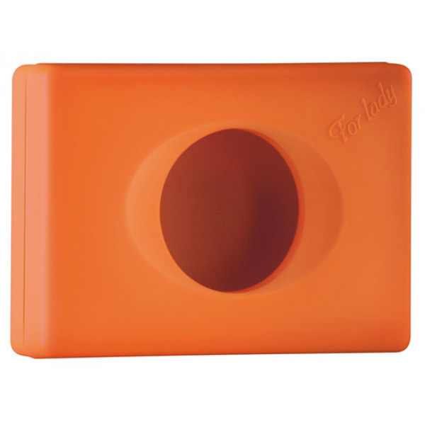 Диспенсер для гигиенических пакетов оранжевый, арт. 584AR