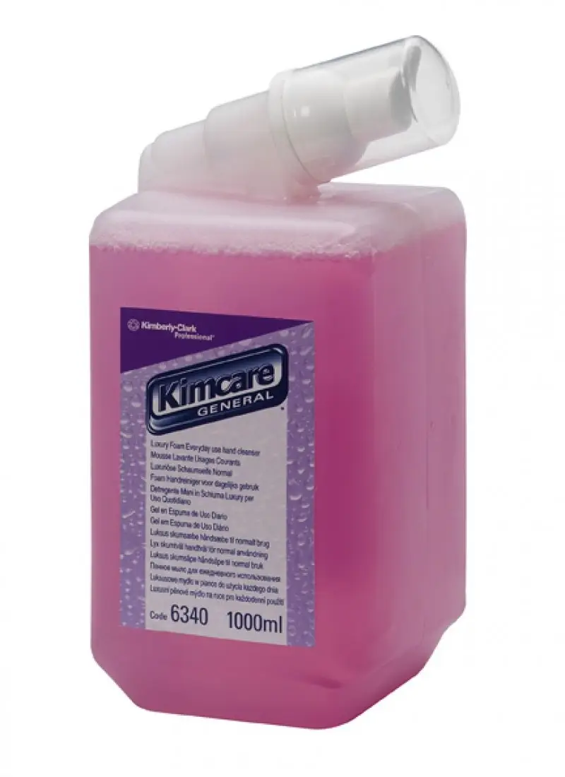 Пенное моющее средство для рук розовое, 1 л, арт. 6340