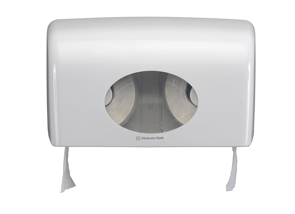 Диспенсер белый для туалетной бумаги в рулонах, арт. 6992 (ТМ Kimberly Clark)