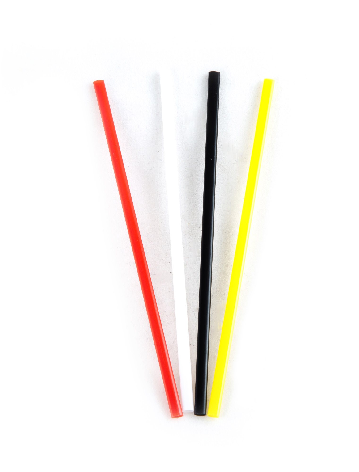 Трубочка мартини микс 4 цвета круглая USA, Ø 3,3 мм, 13 см, 1000 шт.