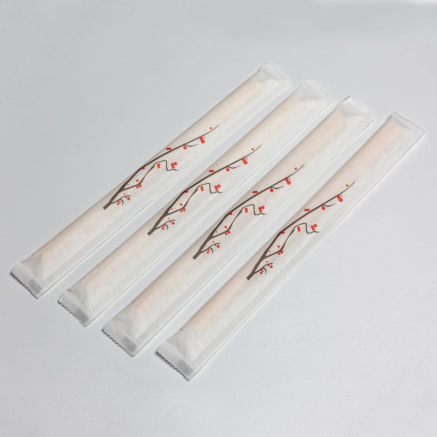 Палички для суші круглі "Сакура", бамбук, Ø 5 мм, 20 см, 100 штук, арт. KN-3020050