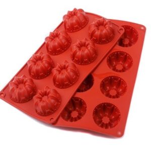 Форма силіконова "Манзана", 60 мм, 9 комірок, арт. KN-SY-0014 / KN-904014