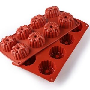 Форма силіконова "Соняшник", 60 мм, 8 комірок, арт. KN-SY-0019 / KN-904019