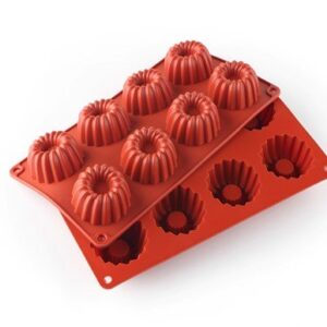 Форма силіконова "Мафін", 59 мм, 8 комірок, арт. KN-SY-0020 / KN-904020