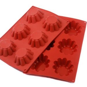 Форма силиконовая "Корзинка", 86 мм, 6 ячеек, арт. KN-SY-0049 / KN-904049