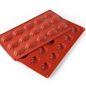 Форма силіконова "Мушля", 42х35 мм, 15 комірок, арт. KN-SY-0050/KN-904050