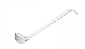 Половник, поликарбонат прозрачный, 210 мм, арт. KN-P-012