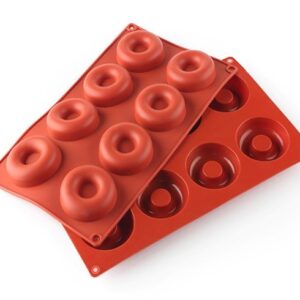 Форма силіконова "Пончик", 62 мм, 8 комірок, арт. KN-SY-0039 /KN-904039