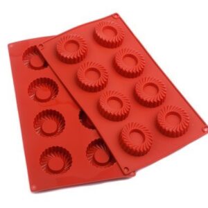 Форма силіконова "Саварін", 50 мм, 8 комірок, арт. KN-SY-0076/KN-904076