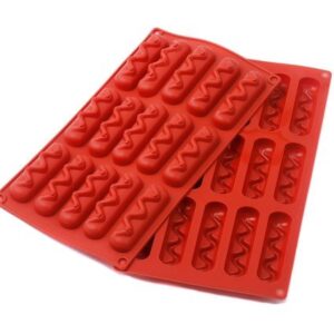 Форма силиконовая "Шоко-Батоно", 82х18 мм, 15 ячеек, арт. KN-SY-0081 / KN-904081