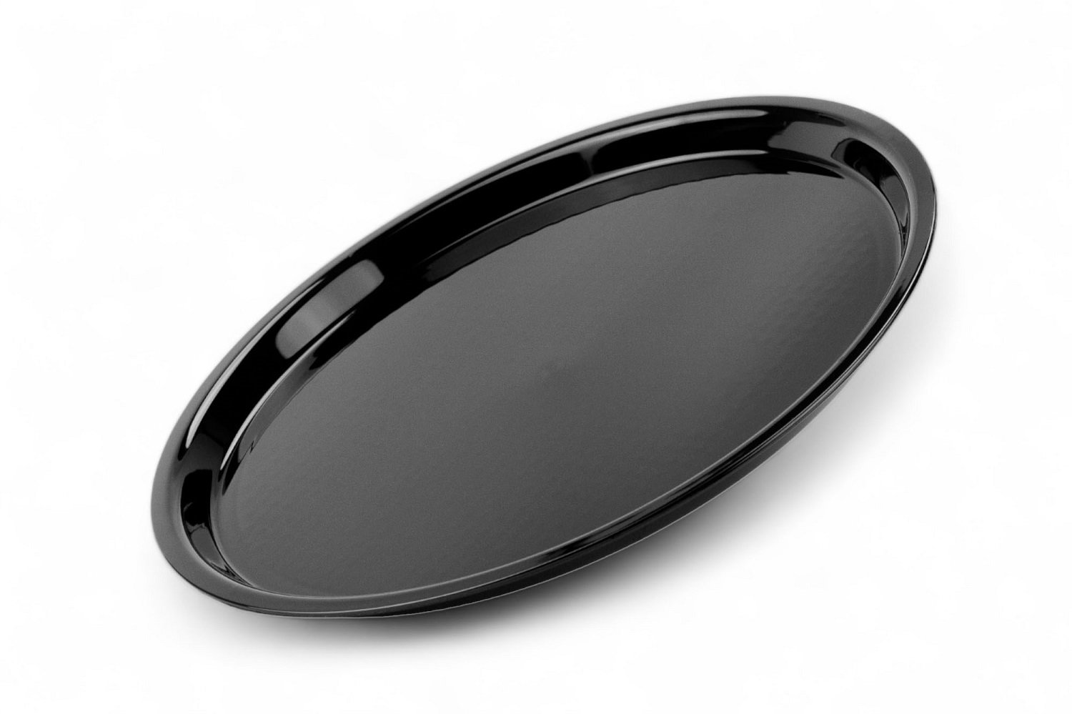 Блюдо для викладки, чорний полікарбонат, Ø 29 см, арт. KN-GFT-15/BL (KN-513015)