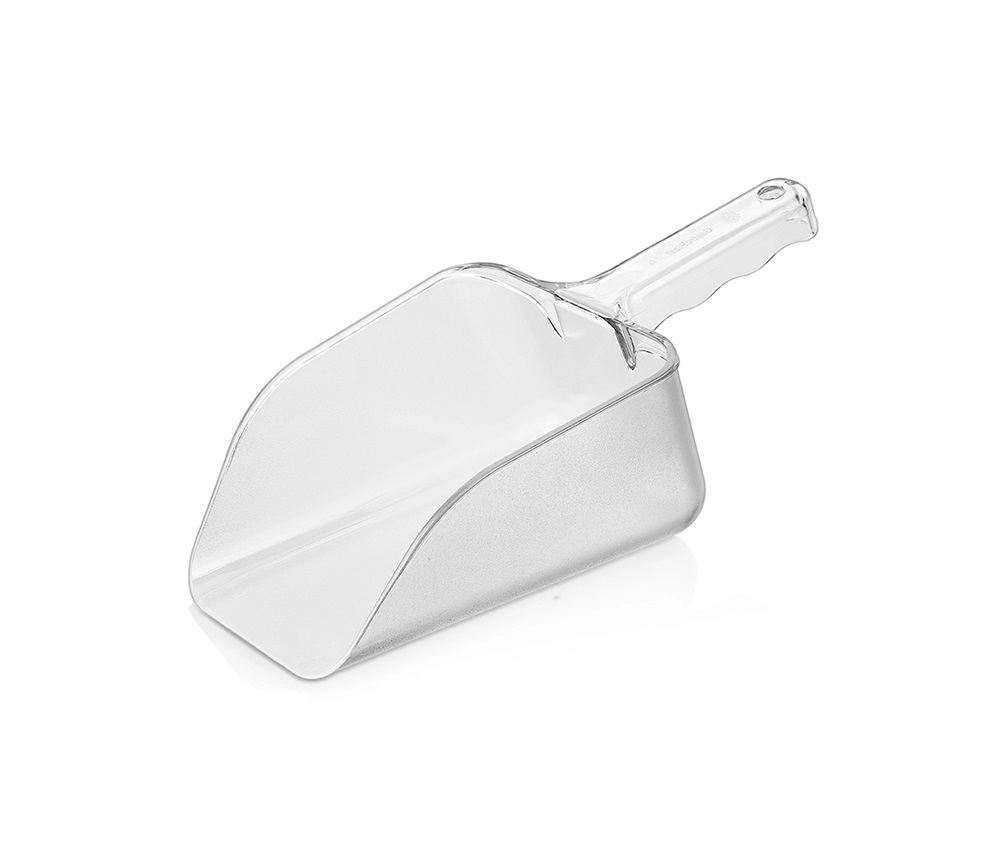 Совок для льда и сыпучих прозрачный, поликарб., 750 мл, арт. KN-GIS-02