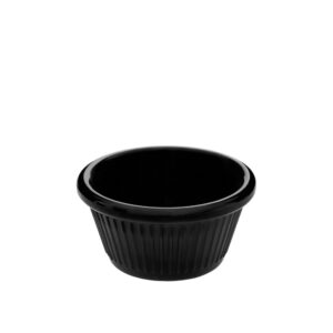 Соусник чорний, меламін, V 50 мл, 74 х 36 мм, арт. KN-607033 (KN-*053В)