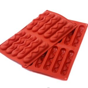 Форма силіконова "Шоко-Батоно", 123х28 мм, 10 комірок, арт. KN-SY-0082/KN-904082