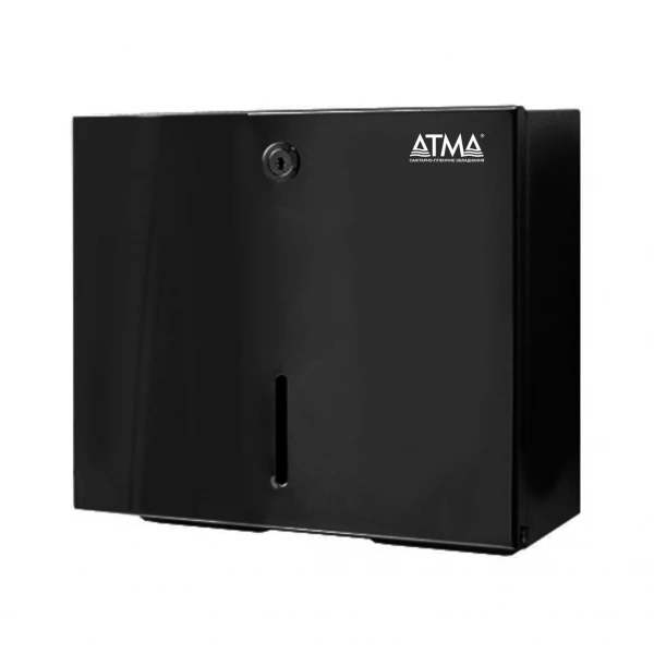 D410B Тримач паперових рушників, чорний, нерж. сталь