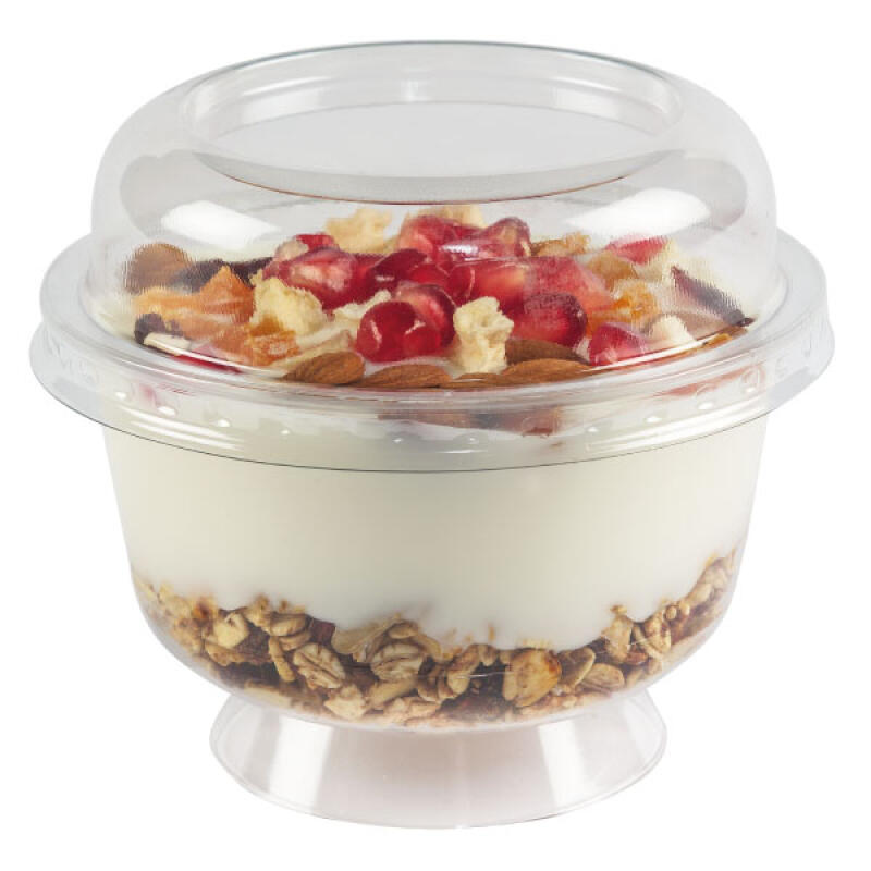 Креманка, прозорий полістирол, 200 мл, Ø 95 мм, h 60 мм, арт. KN-DC.03