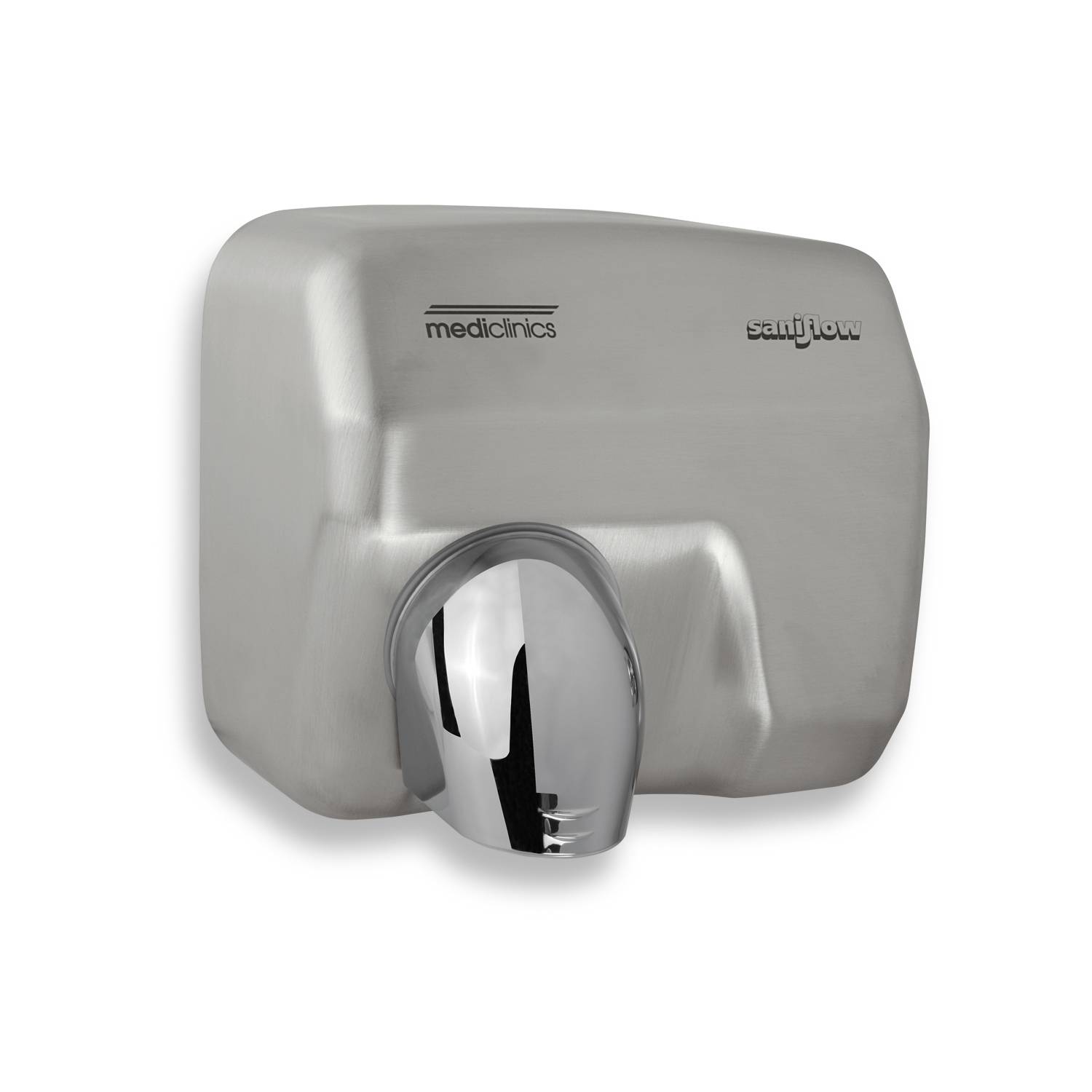 E05ACS Сушарка для рук Saniflow, сатинова нерж. сталь, 29 сек
