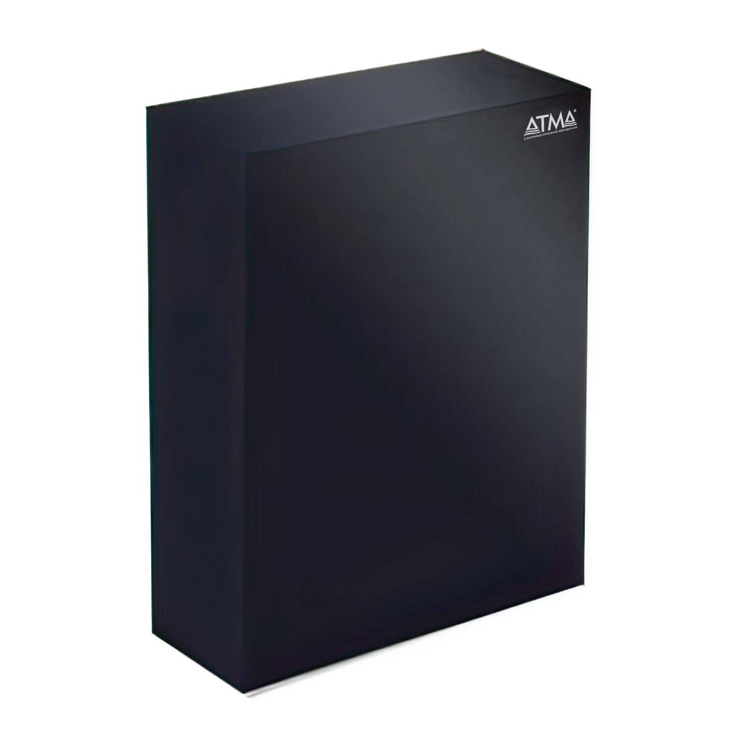 М116В Урна для сміття, 16 л, чорна, нерж. сталь