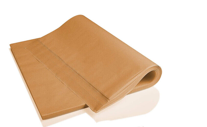 Пергаментні листи силіконізовані коричневі, 240 х 240 мм