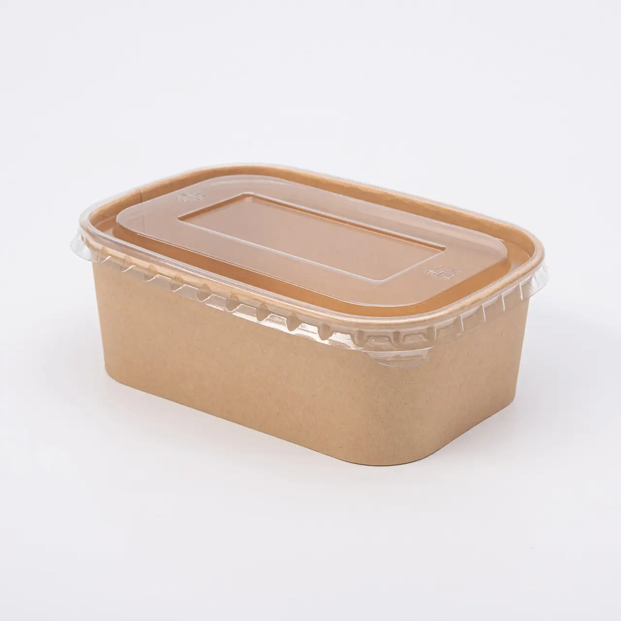 Салат-бокс крафтовый прямоугольный, 750 мл, 172х120х57, арт. 00268/ETRSB502