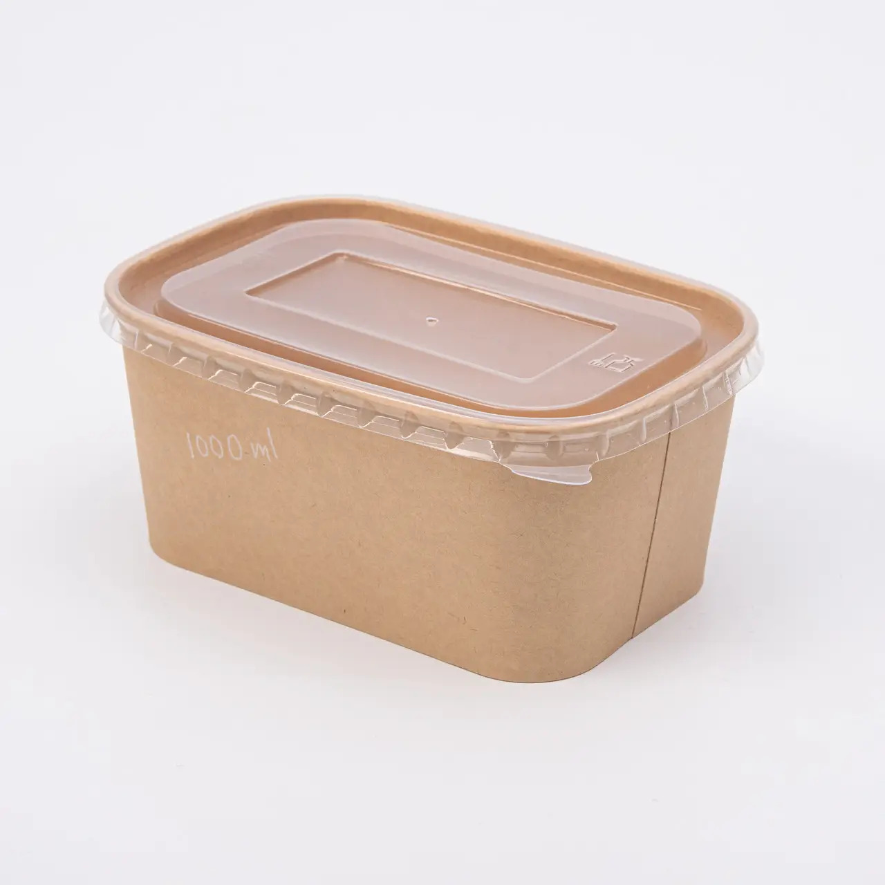 Салат-бокс крафтовый прямоугольный, 1000 мл, 172х120х78 арт. 00269/ETRSB503