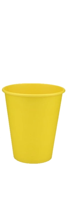 Папер. стакан, 175 мл, жовтий (кр. КР-71) (50)