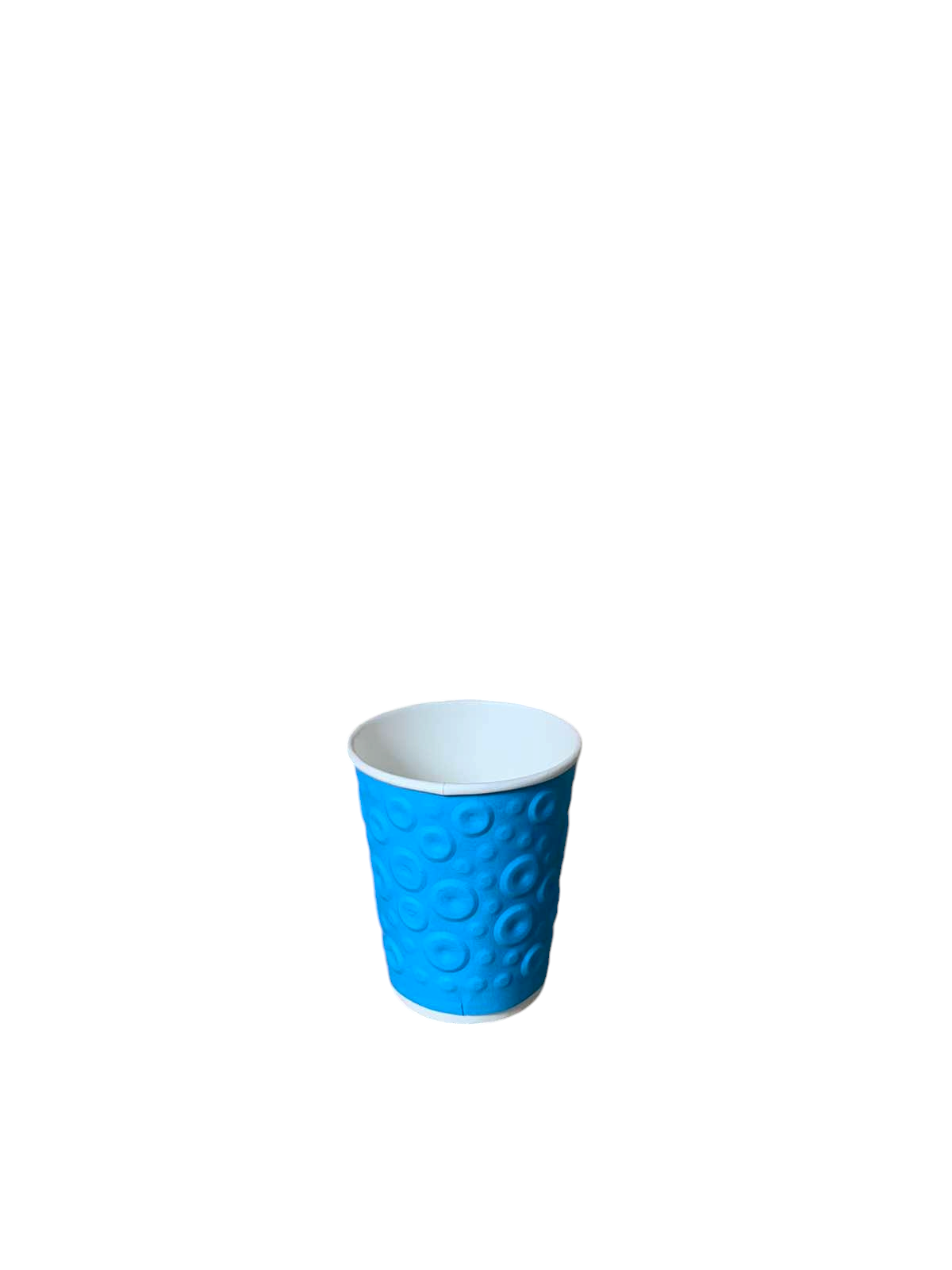 Бум./стак. 250 мл, 3 D "Круги голубые" (кр. КР-80)