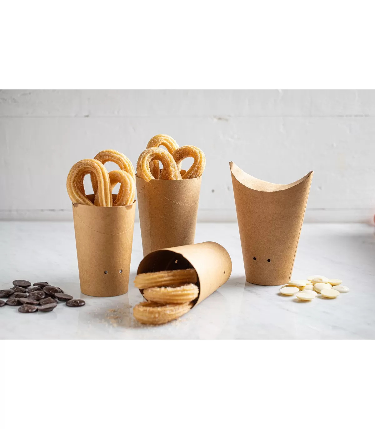 Снек-кап big, бум. крафтовый, 500 мл