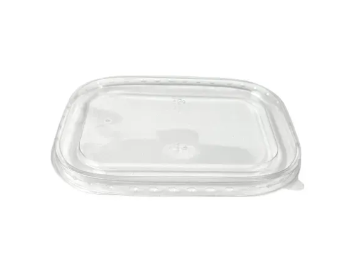 Кришка пластикова до прямокутного салат-боксу, 172х120 мм