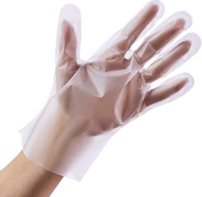 Рукавички ЦПЕ для бургерів, XL, 200 шт.