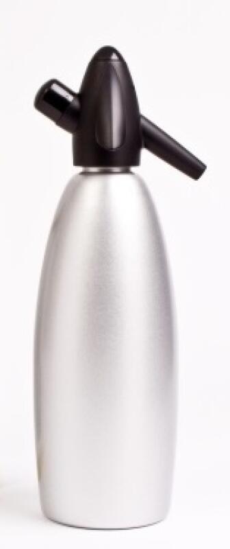 Сифон для содової, нерж. сталь, 1000 мл, Ø 105 мм, h 330 мм, арт. KN- YZ-SG01S