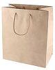 Пакет паперовий з ручками, коричневий, 320х400х150 мм
