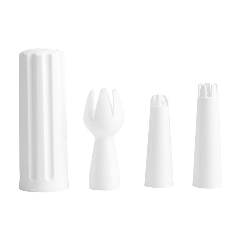 Набор из 4-х насадок для наполнения и декорирования Stainless steel