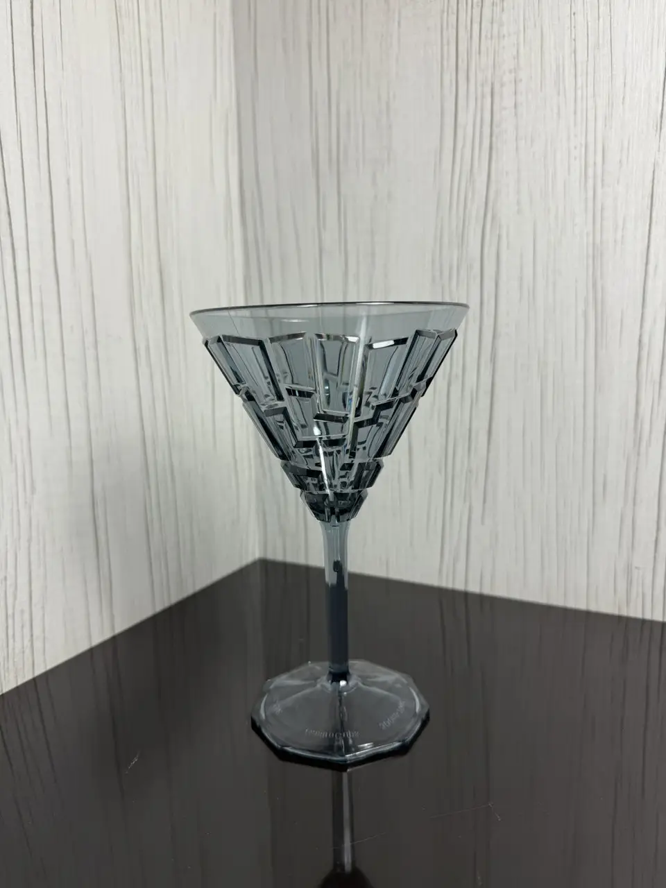 Бокал, поликарбонат черный, 300 мл, арт. KN-ПК GC-S08bl