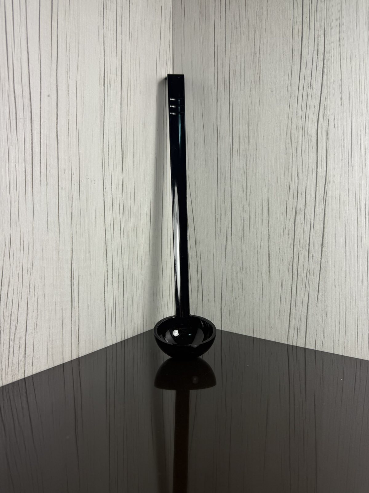 Половник, поликарбонат черный, 330 мм, арт. KN-P-014 Bl