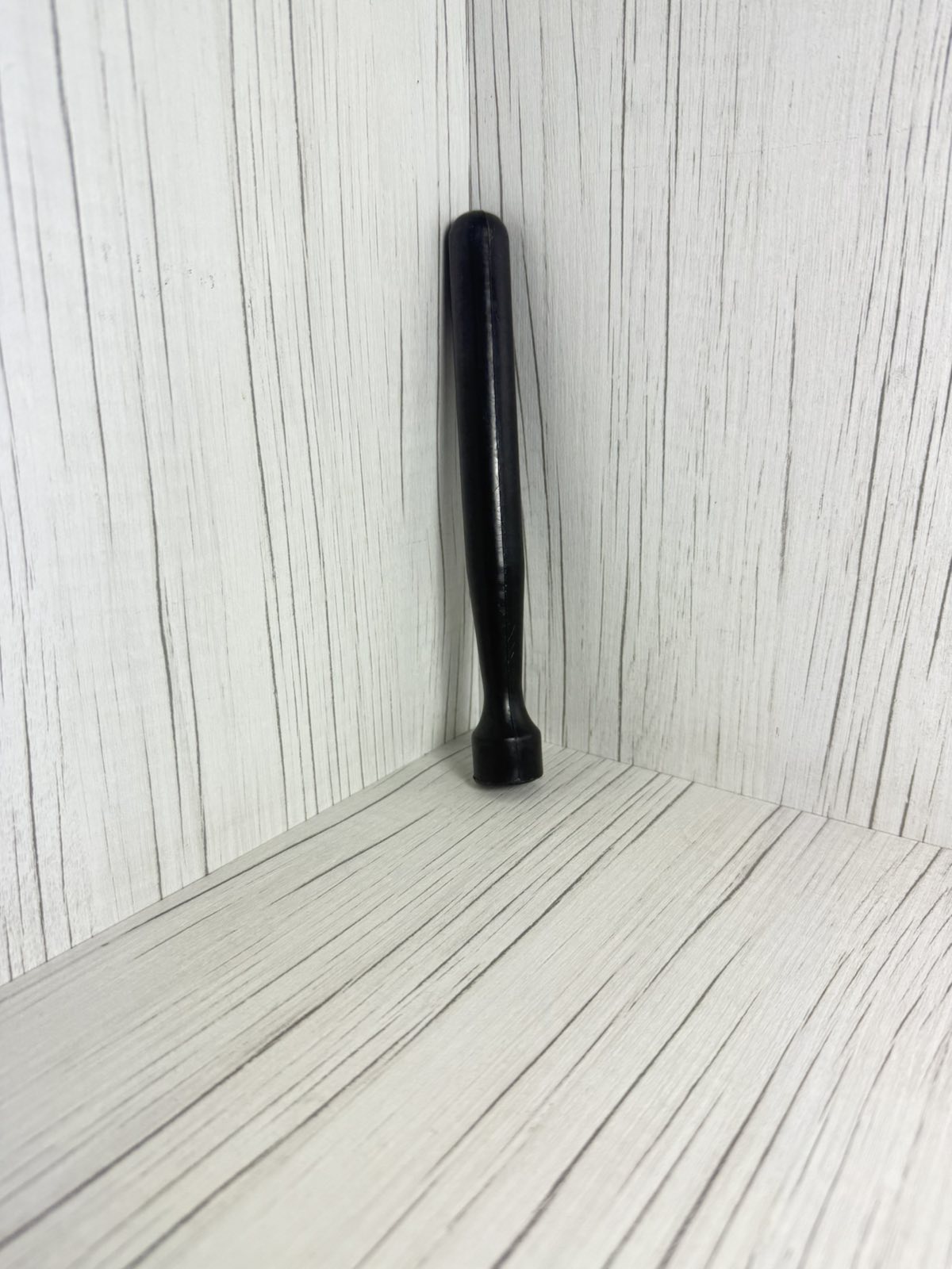 Мадлер, черный акрил, "глухой", 21 см, арт. KN-BS-V Y3