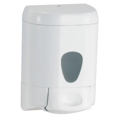 775WIN Дозатор рідкого мила, білий пластик, 550 мл